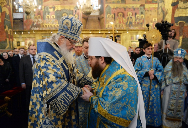 Глава Вологодской митрополии епископ Игнатий возведен в сан митрополита