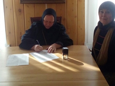 Горицкий женский монастырь подписал Соглашение о сотрудничестве с турфирмой &quot;Пардус&quot;