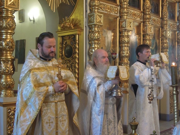 Воскресенское Архиерейское подворье города Череповца отметило праздник Преображения Господня