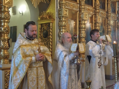 Воскресенское Архиерейское подворье города Череповца отметило праздник Преображения Господня