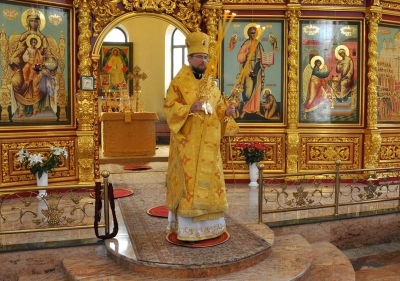 В день памяти новомученика Философа Орнатского епископ Флавиан совершил Божественную литургию