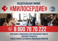 В России запустили горячую линию церковной социальной помощи «Милосердие»