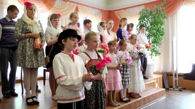 Телеканал СОФИЯ. Ученики воскресных школ Вологды подготовили Пасхальный концерт для родителей