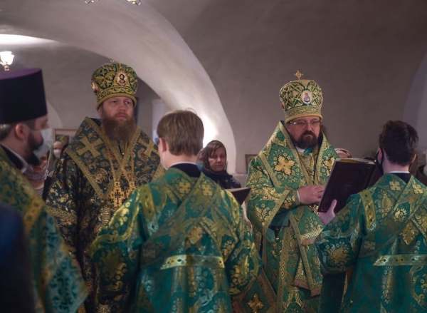 В день памяти преподобного Феодосия Тотемского митрополит Савва возглавил торжества в Спасо-Суморином монастыре