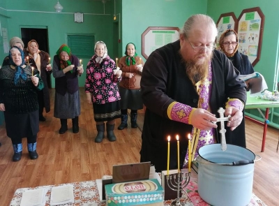 В деревне Фрол Грязовецкого района состоялось богослужение