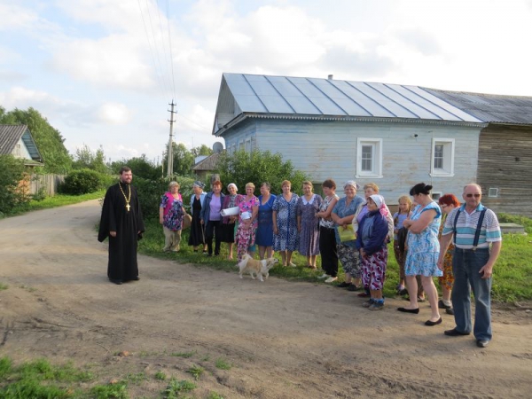 Жители деревни Василево начали восстановление часовни во имя Святой Троицы