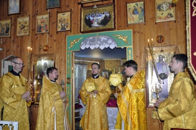Епископ Флавиан совершил Литургию в день отдания праздника Рождества Богородицы