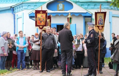 В Череповецком районе прошел традиционный Парфеновский крестный ход