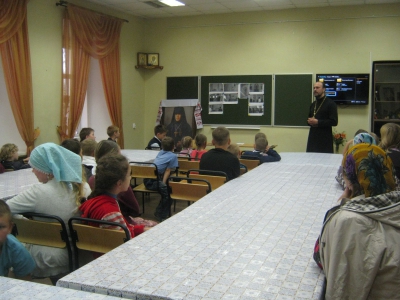 Воскресная школа имени игумении Таисии в селе Мякса начала новый учебный год