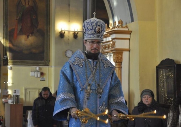 Епископ Флавиан возглавил Божественную литургию в день памяти святителя Григория Богослова