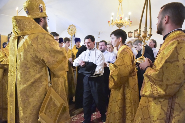 В Вологодской духовной семинарии прошел первый Актовый день