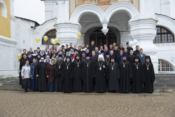 Поздравление ректора Вологодской духовной семинарии митрополита Игнатия с годовщиной монашеского пострига