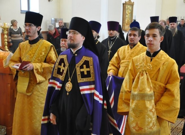 Епископ Череповецкий и Белозерский Флавиан возглавил праздничное богослужение в день первой годовщины образования Череповецкой епархии