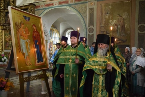 Накануне дня памяти святого Прокопия состоялось соборное богослужение духовенства Великоустюжской епархии