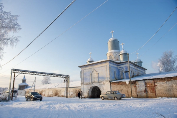 В Нило-Сорской пустыни митрополит Игнатий впервые за более 100 лет совершил Литургию архиерейским чином