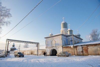 В Нило-Сорской пустыни митрополит Игнатий впервые за более 100 лет совершил Литургию архиерейским чином