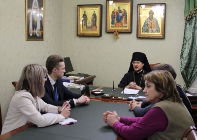 Епископ Флаиван возглавил совещание по предстоящему открытию Духовно-просветительского центра Череповецкой епархии