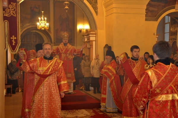 Епископ Флавиан совершил Литургию в день памяти великомученицы Варвары