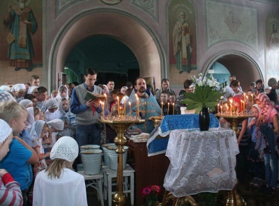 В вологодском Андреевском храме состоялся молебен перед началом учебного года