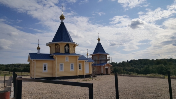 Жители поселка Сычево встретили праздник Преображения Господня