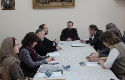 Под председательством епископа Флавиана состоялось заседание расширенной рабочей группы по подготовке празднования юбилея игумении Таисии