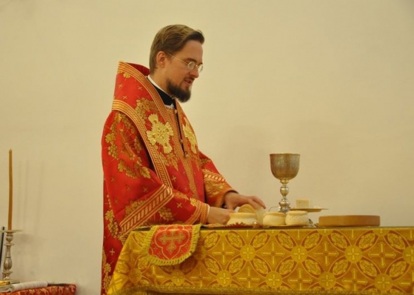 Епископ Флавиан совершил Литургию в день памяти мученика Иоанна Воина