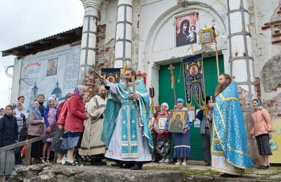 В Казанском соборе города Кириллова отметили престольный праздник