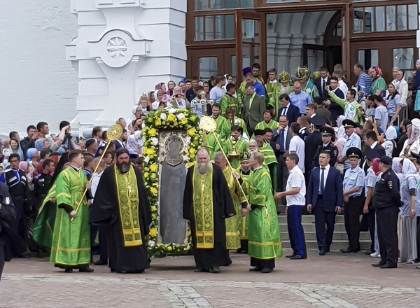 В день памяти преподобного Сергия Радонежского митрополит Игнатий принял участие в торжествах в Троице-Сергиевой лавре