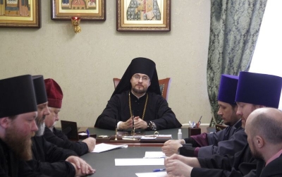 Епископ Флавиан возглавил заседание Епархиального совета