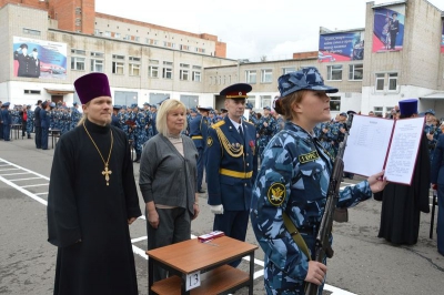 Руководитель миссионерского отдела принял участие в церемонии принятия присяги курсантами