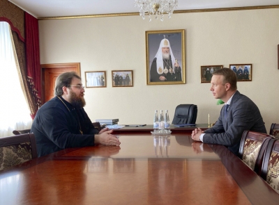 Состоялась встреча митрополита Игнатия с заместителем прокурора области Игорем Даниленко