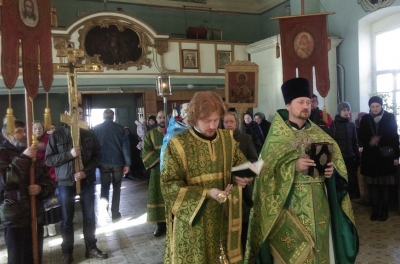 Вологжане прошли крестным ходом к часовне преподобного Герасима Вологодского
