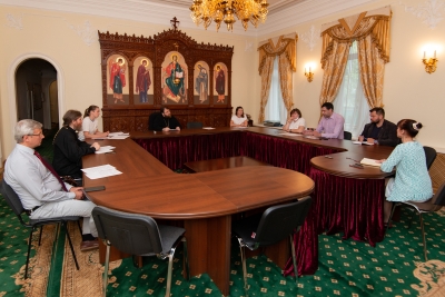 Председатель ФХУ митрополит Игнатий провел совещание по вопросам организации реставрации храмов в епархиях