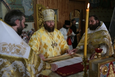 Состоялось прощальное богослужение епископа Вологодского и Великоустюжского Игнатия на Донской земле