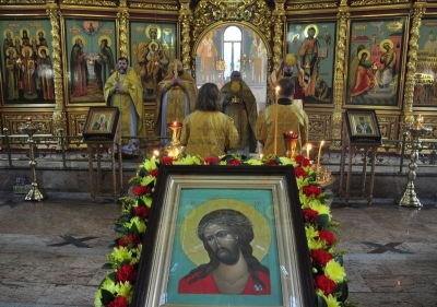 В Череповецком кафедральном соборе пребывают великие христианские святыни