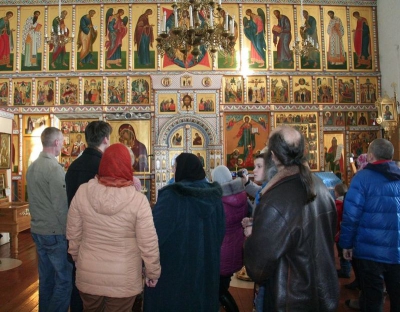 Паломническая группа вологжан посетила Горне-Успенский женский монастырь