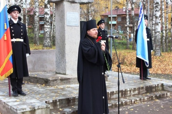 Епископ Тарасий принял участие в мероприятиях по случаю памяти Героя России Сергея Преминина