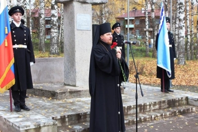 Епископ Тарасий принял участие в мероприятиях по случаю памяти Героя России Сергея Преминина