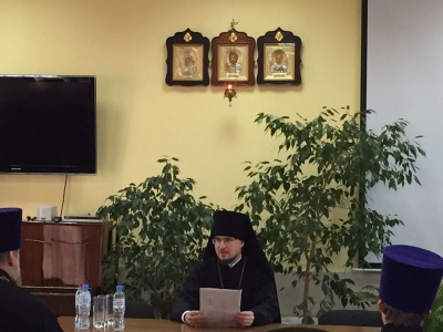 Епископ Флавиан возглавил ежегодное епархиальное собрание духовенства Череповецкой епархии