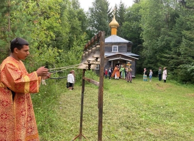 Празднования в честь Всемилостивого Спаса прошли в деревне Мишутинской