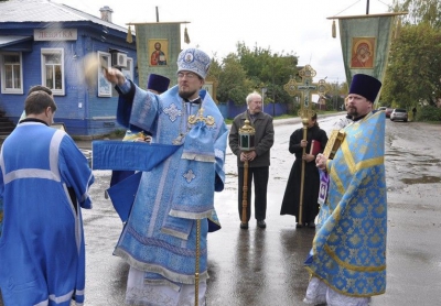 Епископ Флавиан совершил Литургию в праздник Рождества Пресвятой Богородицы
