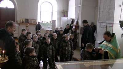 Кадеты Вологды совершили паломническую поездку в Кирилло-Белозерский монастырь