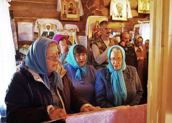 В часовне Рождества Пресвятой Богородицы д. Сидорово состоялась праздничная Литургия