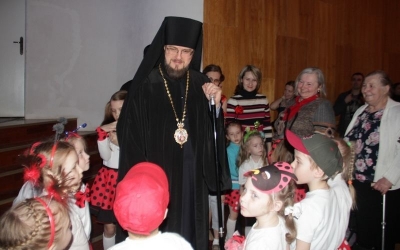 Епископ Флавиан посетил городской фестиваль «Пасхальный благовест - 2018»