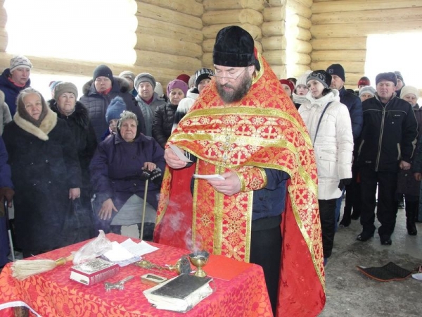 Верующие деревни Обросово отметили день памяти священномученика Власия, епископа Севастийского