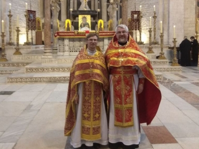 Череповецкие священники приняли участие в паломнической поездке к мощам святителя Николая Чудотворца в Бари