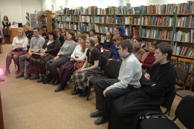 В Вологодской областной юношеской библиотеке состоялся второй вечер из цикла &quot;Пять библейских вечеров&quot;