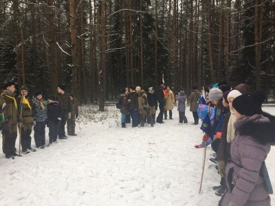 Осенний слет прошел у разведчиков дружины «Череповец» Архиерейского Воскресенского подворья