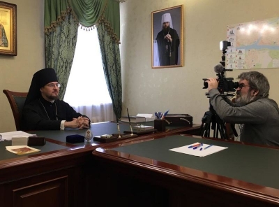 Епископ Флавиан дал интервью телеканалу «Спас»