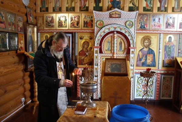 В праздник Крещения Господня в пенитенциарных учреждениях региона состоялись православные богослужения